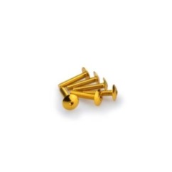 Kit de tornillos anodizados Puig M6 para parabrisas color amarillo