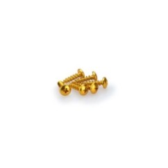 Kit de tornillos anodizados Puig M6 para parabrisas color amarillo