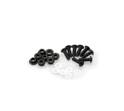 puig kit anodized screws m5 for windshields black color