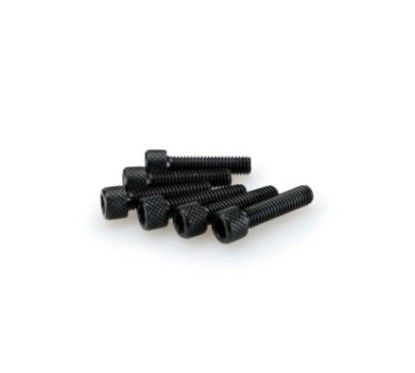 puig kit viti anodizzate m6 per cupolini colore nero