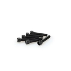 puig kit anodized screws m6 for windshields black color