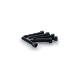 puig kit anodized screws m6 for windshields black color