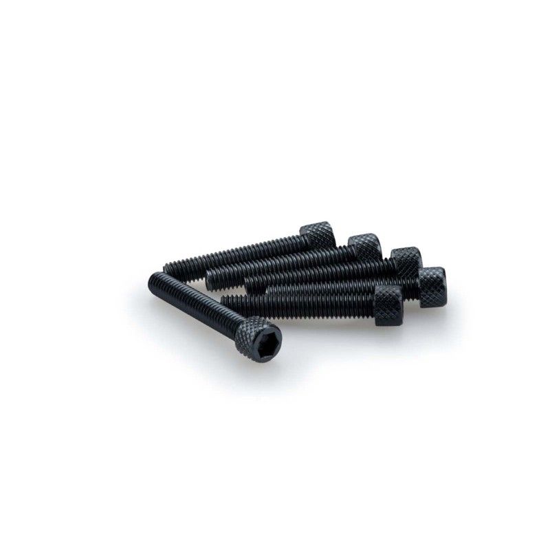 puig kit anodized screws m6 for windshields black color