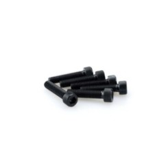 Kit de vis anodisees Puig M8 pour pare-brise couleur noire