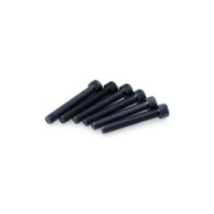 Kit de tornillos anodizados Puig M8 para parabrisas color negro