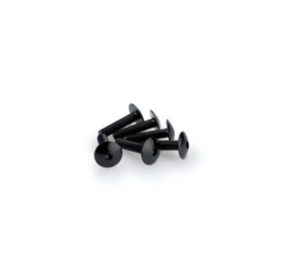 puig kit anodized screws m6 for windshields black color