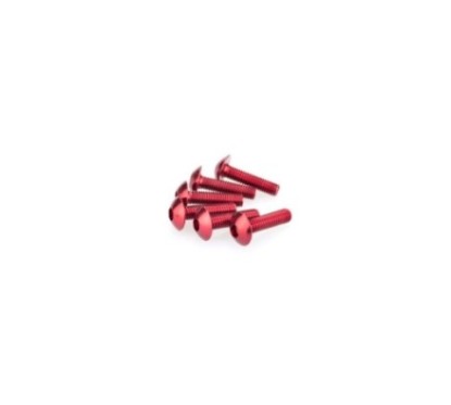 puig kit viti anodizzate m5 per cupolini colore rosso