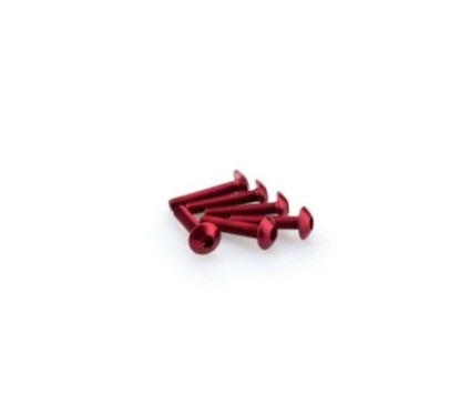 puig kit viti anodizzate m5 per cupolini colore rosso