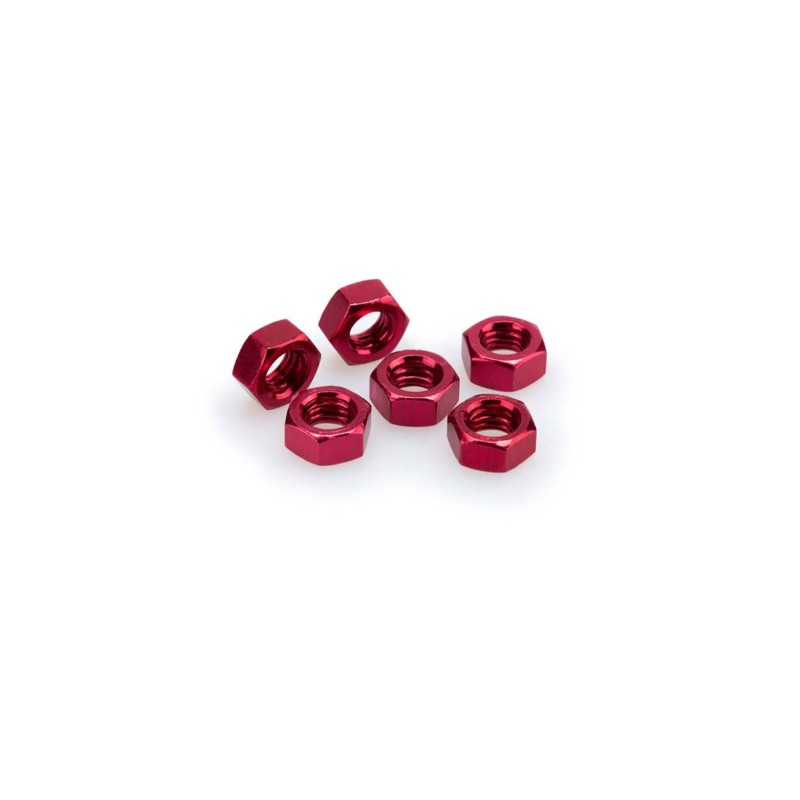puig kit viti anodizzate m8 per cupolini colore rosso