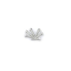 Kit de vis anodisees Puig M5 pour pare-brise couleur argent