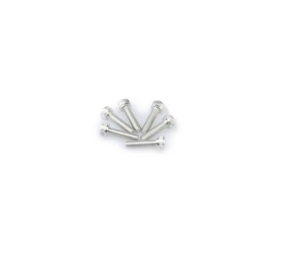 Kit de vis anodisees Puig M5 pour pare-brise couleur argent