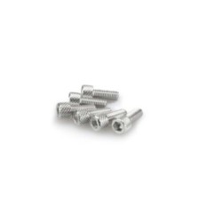 puig kit viti anodizzate m6 per cupolini colore silver