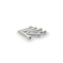 Puig kit vis anodisees m6 pour pare-brise couleur argent