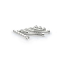 Puig kit vis anodisees m6 pour pare-brise couleur argent