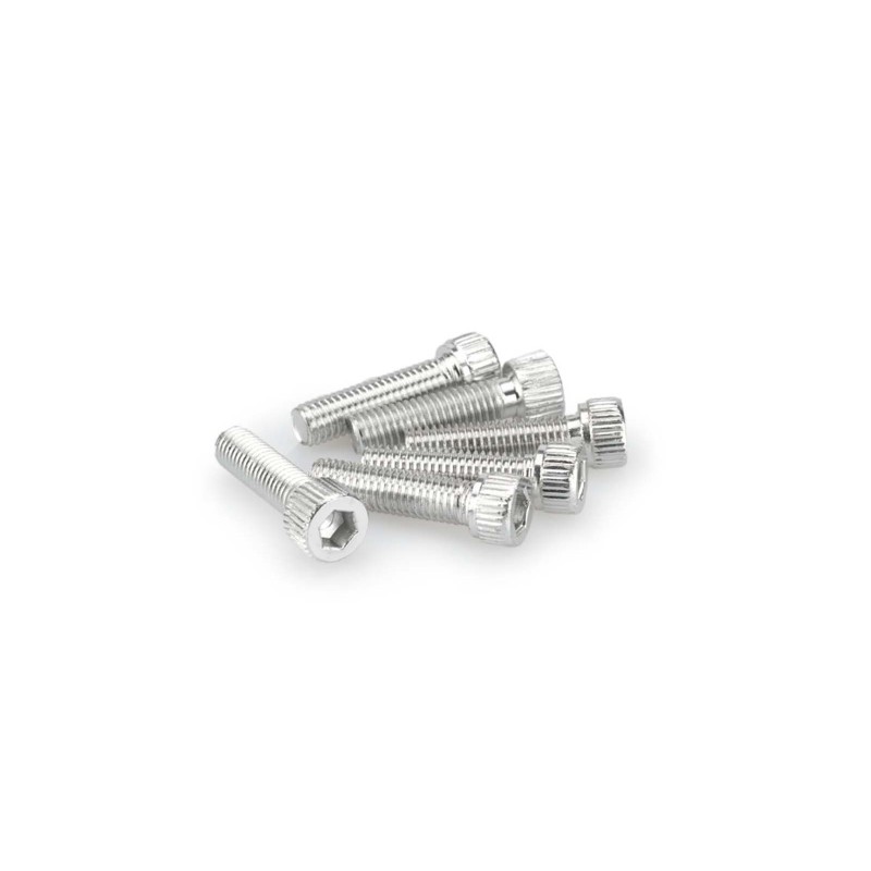 puig kit anodized screws m8 for windshields silver color