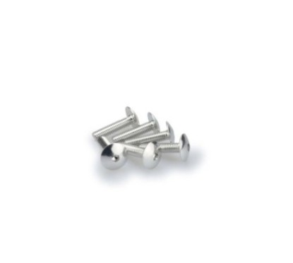 puig kit anodized screws m6 for windshields silver color