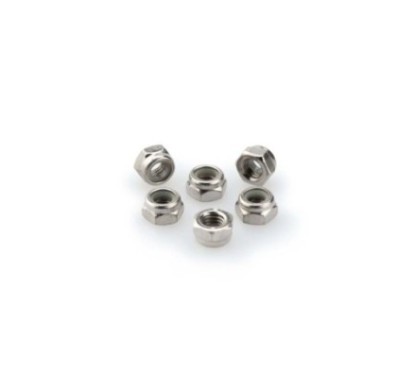 puig kit anodized screws m5 for windshields silver color