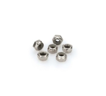 Puig kit vis anodisees m6 pour pare-brise couleur argent
