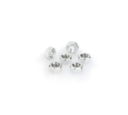 puig kit viti anodizzate m6 per cupolini colore silver