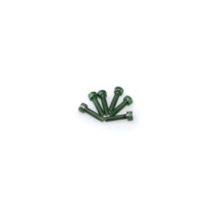 Kit de vis anodisees Puig M5 pour pare-brise couleur verte