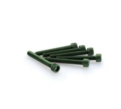 puig kit viti anodizzate m6 per cupolini colore verde