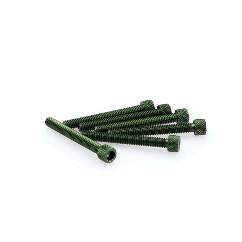 puig kit viti anodizzate m6 per cupolini colore verde
