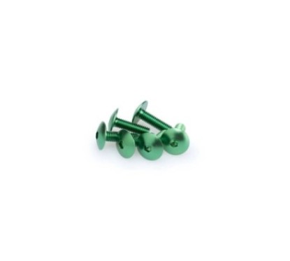 Kit de vis anodisees Puig M6 pour pare-brise couleur verte
