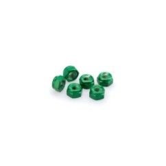 Kit de vis anodisees Puig M8 pour pare-brise couleur verte