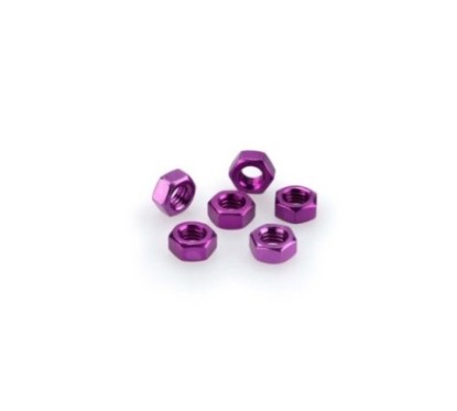 puig kit viti anodizzate m6 per cupolini colore viola