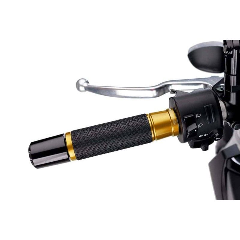 puig grips model ascent gold color length 119 mm