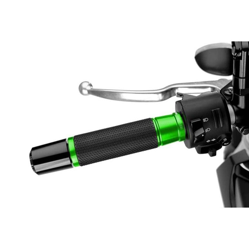 puig manopole modello ascent colore verde lunghezza 119 mm
