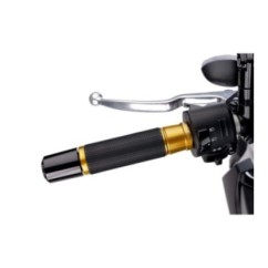 puig grips model ascent gold color length 123 mm