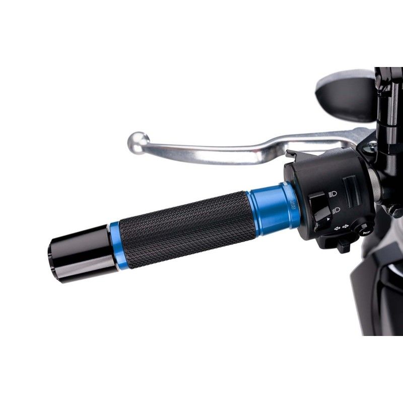 puig grips model ascent color blue length 123 mm