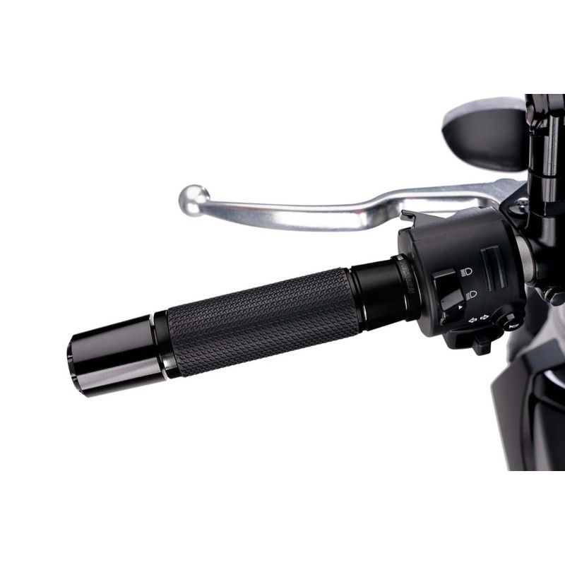 puig manopole modello ascent colore nero lunghezza 123 mm