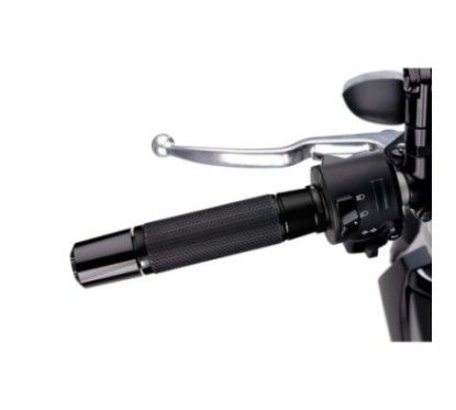 puig manopole modello ascent colore nero lunghezza 123 mm