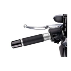 puig grips model ascent color silver length 123 mm