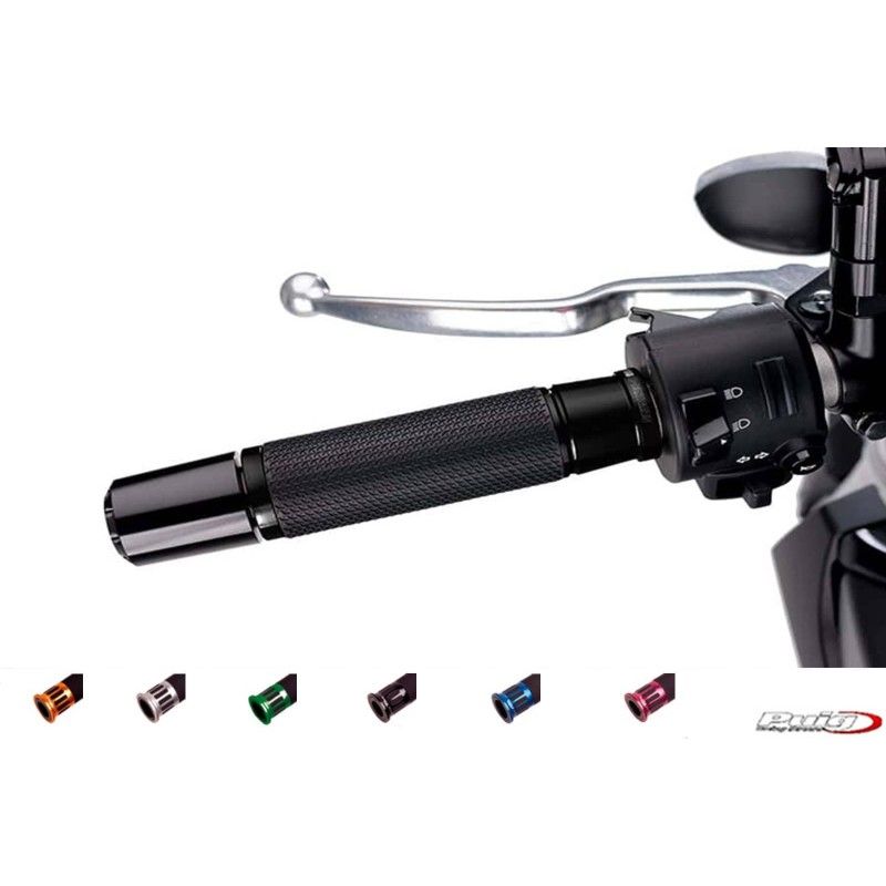 Poignees Puig Ascent pour Triumph Street Triple 08-10