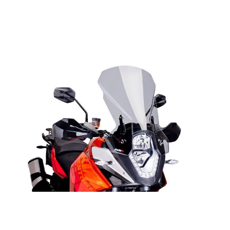 PUIG CUPOLINO TOURING PER KTM 1190 R ADVENTURE ANNO 13'-16' COLORE FUME CHIARO.