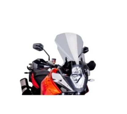 PUIG CUPOLINO TOURING PER KTM 1190 R ADVENTURE ANNO 13'-16' COLORE FUME CHIARO.