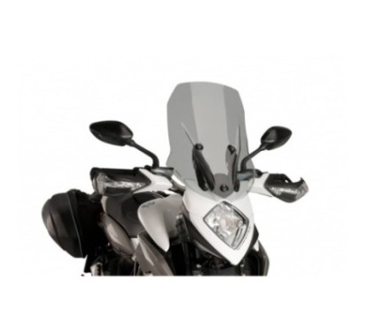 PUIG CUPOLINO TOURING MV AGUSTA STRADALE 800 15-16 FUME CHIARO