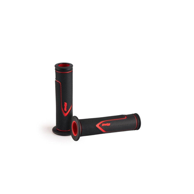 puig manopole modello core colore rosso lunghezza 121 mm