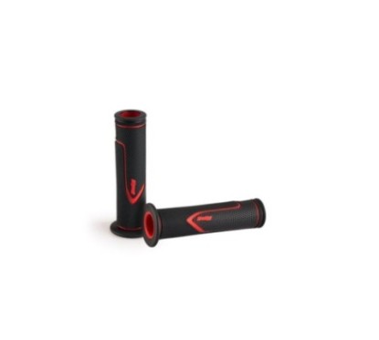 PUIG GRIPS CORE MODEL COLOR RED - COD. 20796R - Length: 121mm.