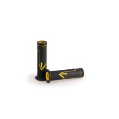 PUIG GRIPS CORE MODEL COLOR YELLOW - COD. 20796G - Length: 121mm.