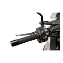 puig manopole modello core colore nero lunghezza 121 mm