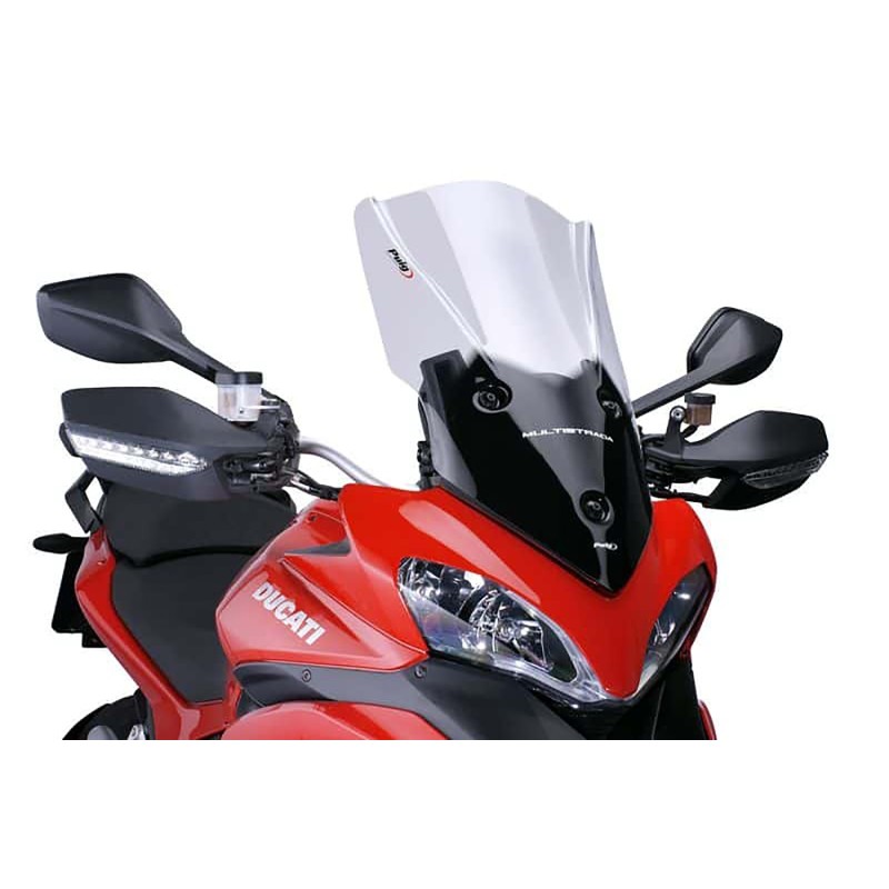 PUIG CUPOLINO TOURING PLUS DUCATI MULTISTRADA 1200/S 10-12 FUME CHIARO