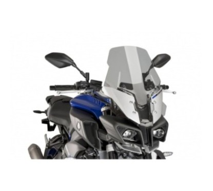 PUIG CUPOLINO TOURING PLUS YAMAHA MT-10 16-21 FUME CHIARO