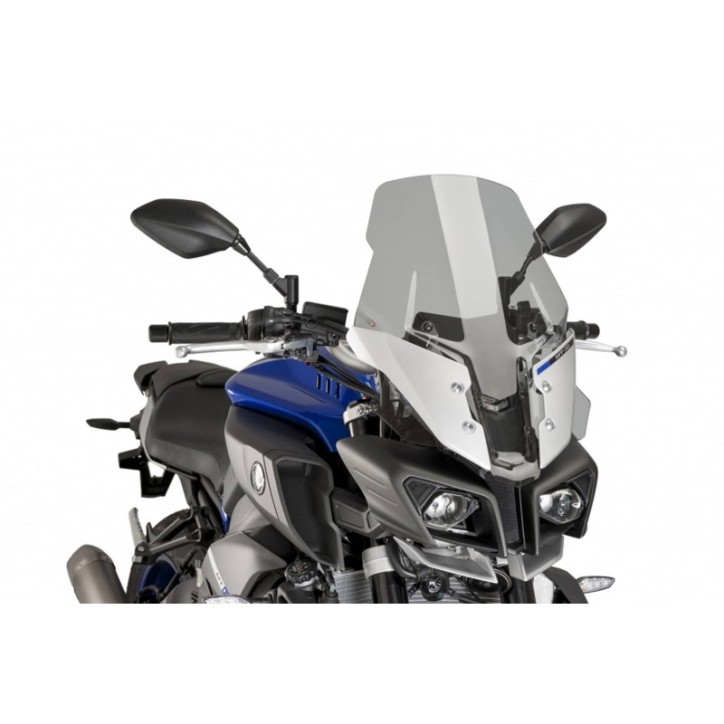 PUIG CUPOLINO TOURING PLUS YAMAHA MT-10 16-21 FUME CHIARO