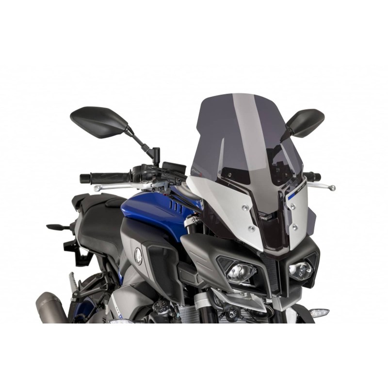 PUIG CUPOLINO TOURING PLUS YAMAHA MT-10 16-21 FUME SCURO