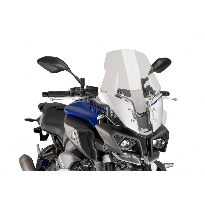 PUIG CUPOLINO TOURING PLUS YAMAHA MT-10 16-21 TRASPARENTE