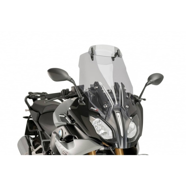 PUIG PARE - BRISE TOURING PLUS-VISIERES BMW R1200 RS 15-18 FUMEE CLAIR